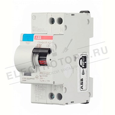 Автоматический выключатель дифференциального тока 2P 32А 30mA 4,5кА 230В (АВДТ) DSH941R AC-C32/0,03 ABB